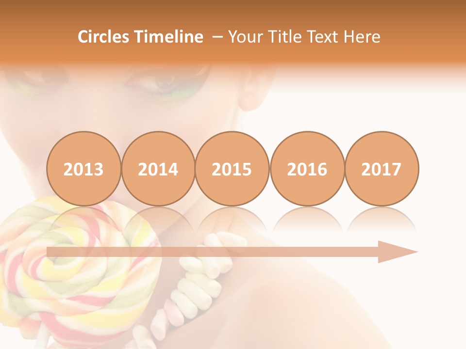 Pretty Colorful Laugh PowerPoint Template