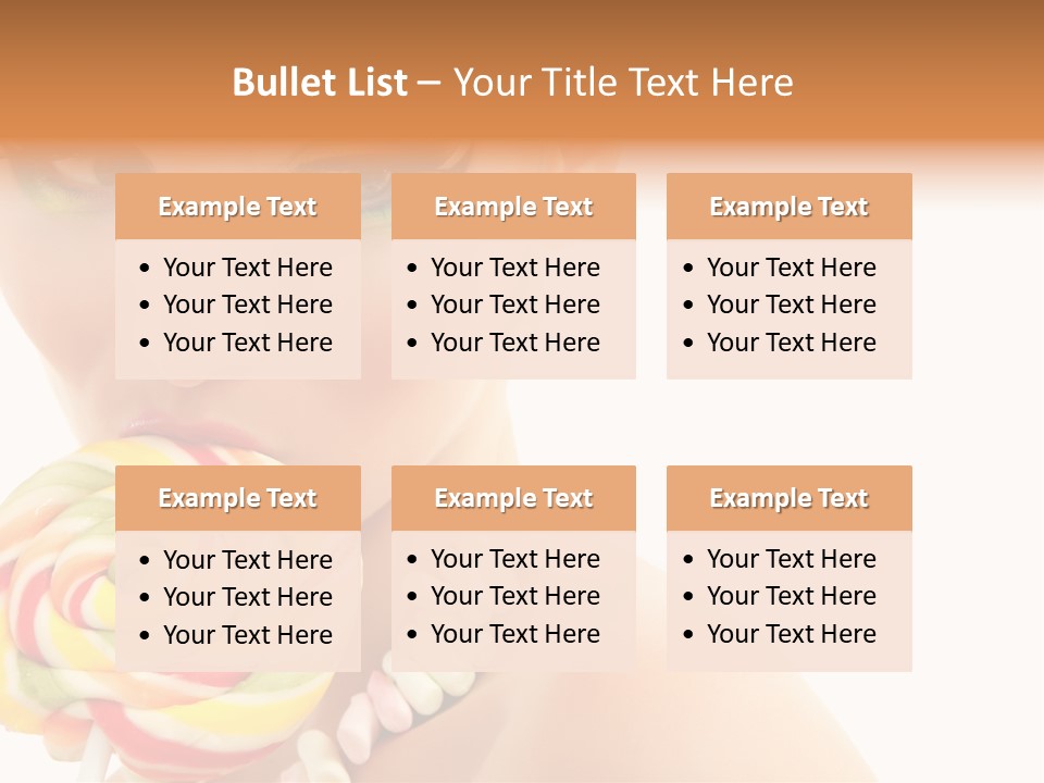 Pretty Colorful Laugh PowerPoint Template