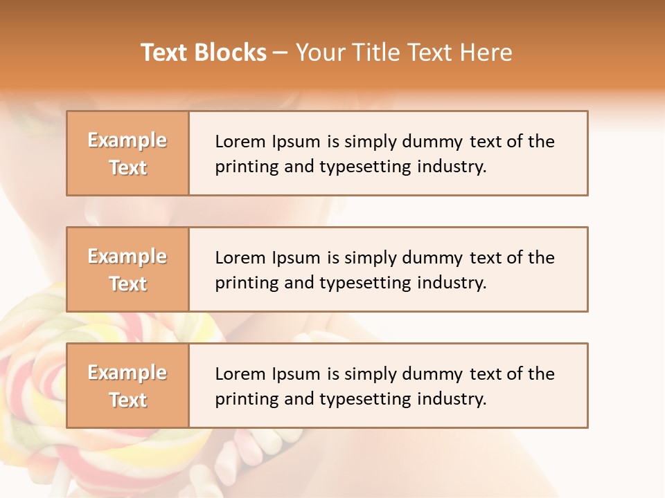 Pretty Colorful Laugh PowerPoint Template