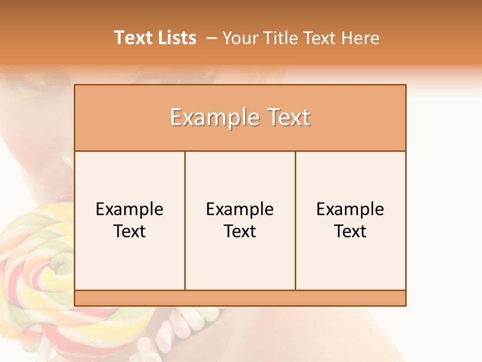 Pretty Colorful Laugh PowerPoint Template
