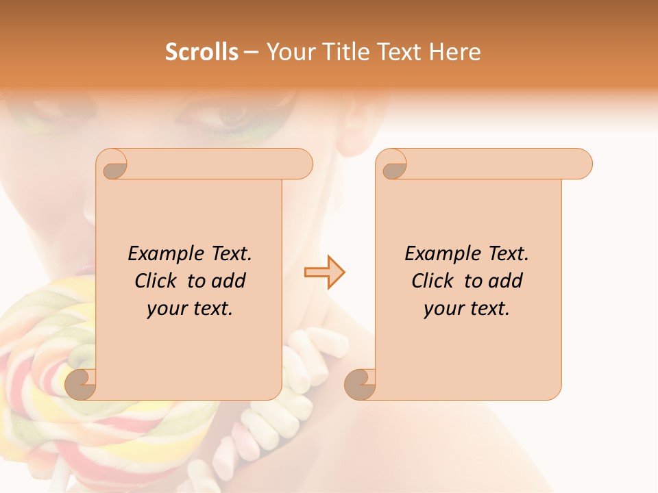 Pretty Colorful Laugh PowerPoint Template