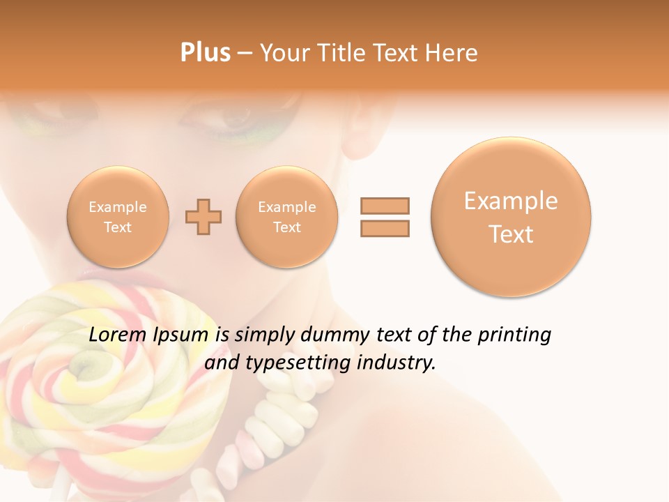 Pretty Colorful Laugh PowerPoint Template