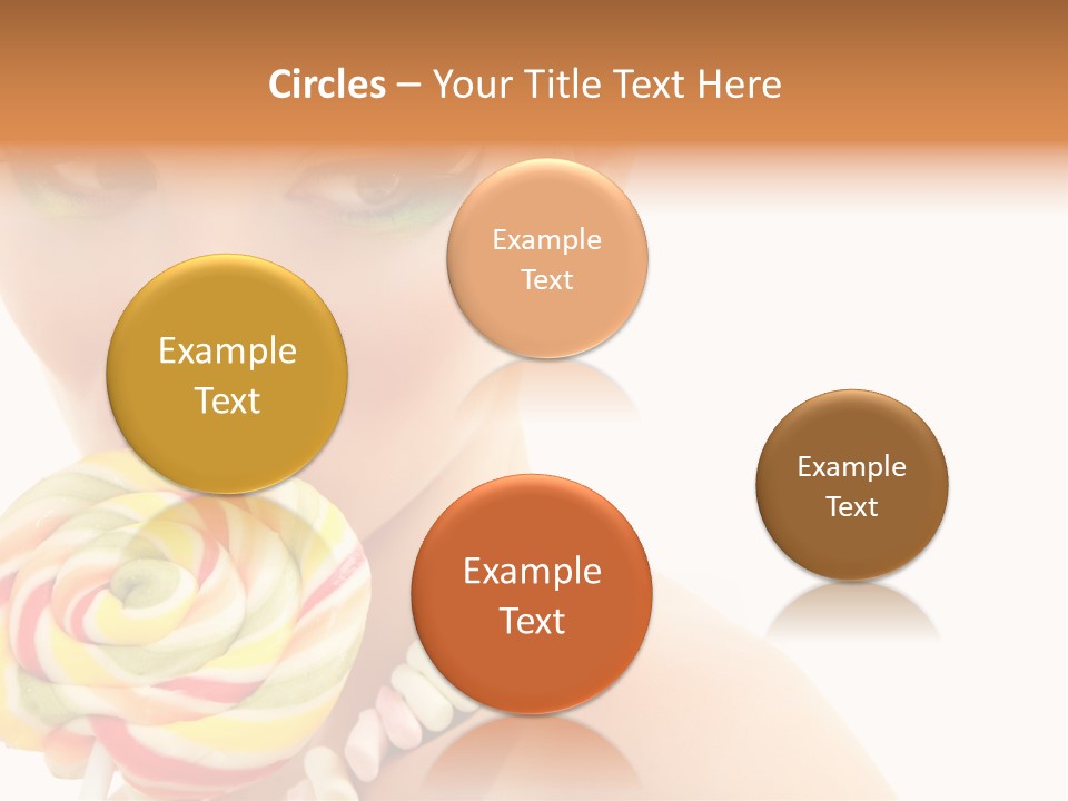 Pretty Colorful Laugh PowerPoint Template