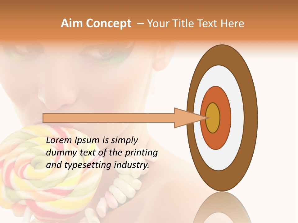 Pretty Colorful Laugh PowerPoint Template