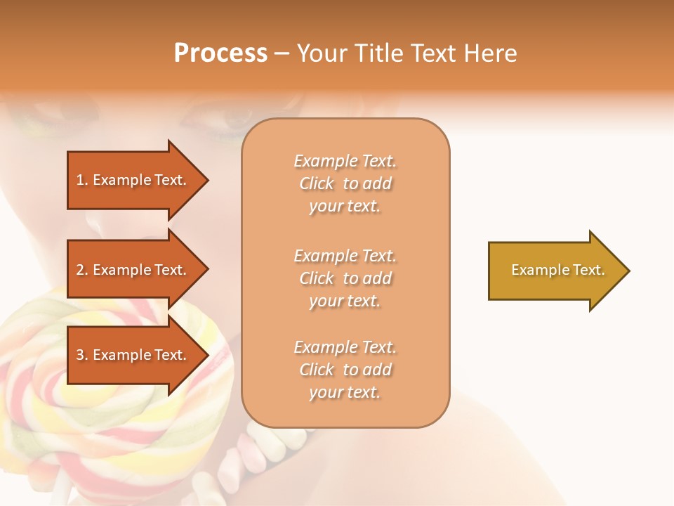 Pretty Colorful Laugh PowerPoint Template