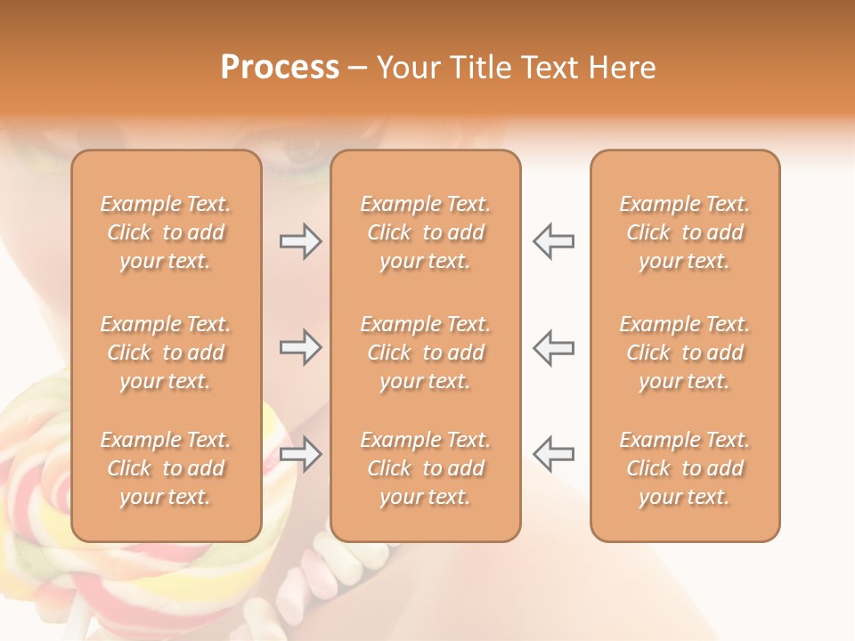Pretty Colorful Laugh PowerPoint Template