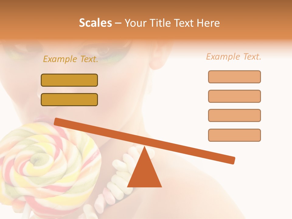 Pretty Colorful Laugh PowerPoint Template