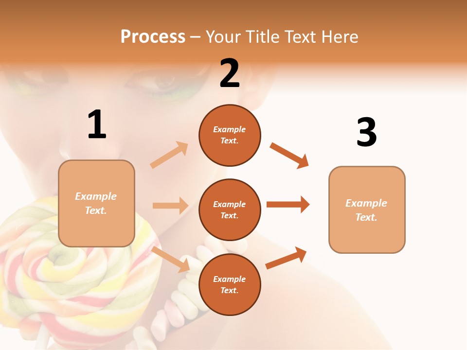 Pretty Colorful Laugh PowerPoint Template