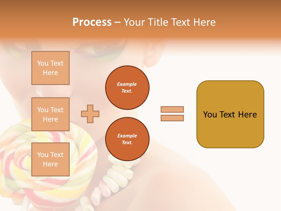 Pretty Colorful Laugh PowerPoint Template