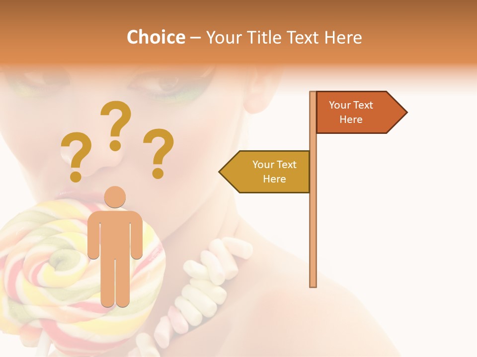 Pretty Colorful Laugh PowerPoint Template