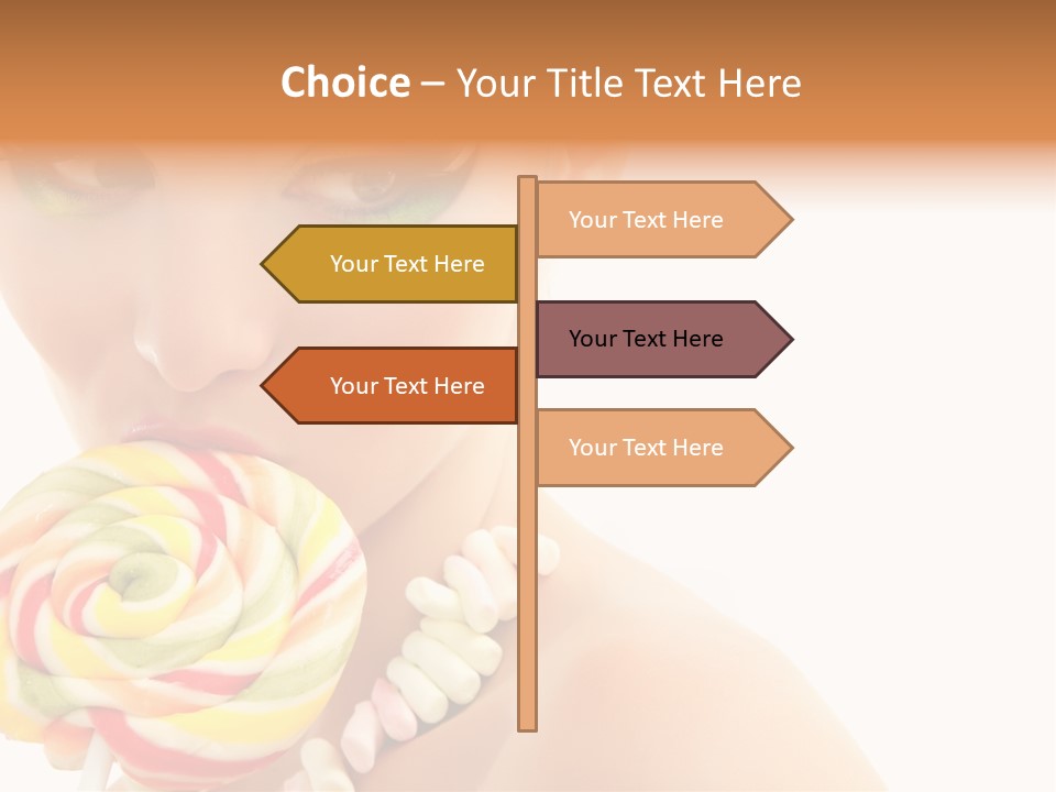 Pretty Colorful Laugh PowerPoint Template