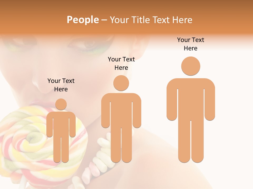 Pretty Colorful Laugh PowerPoint Template