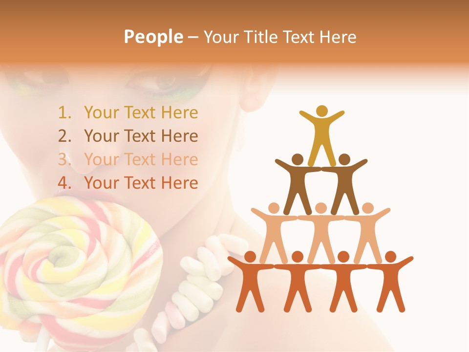 Pretty Colorful Laugh PowerPoint Template