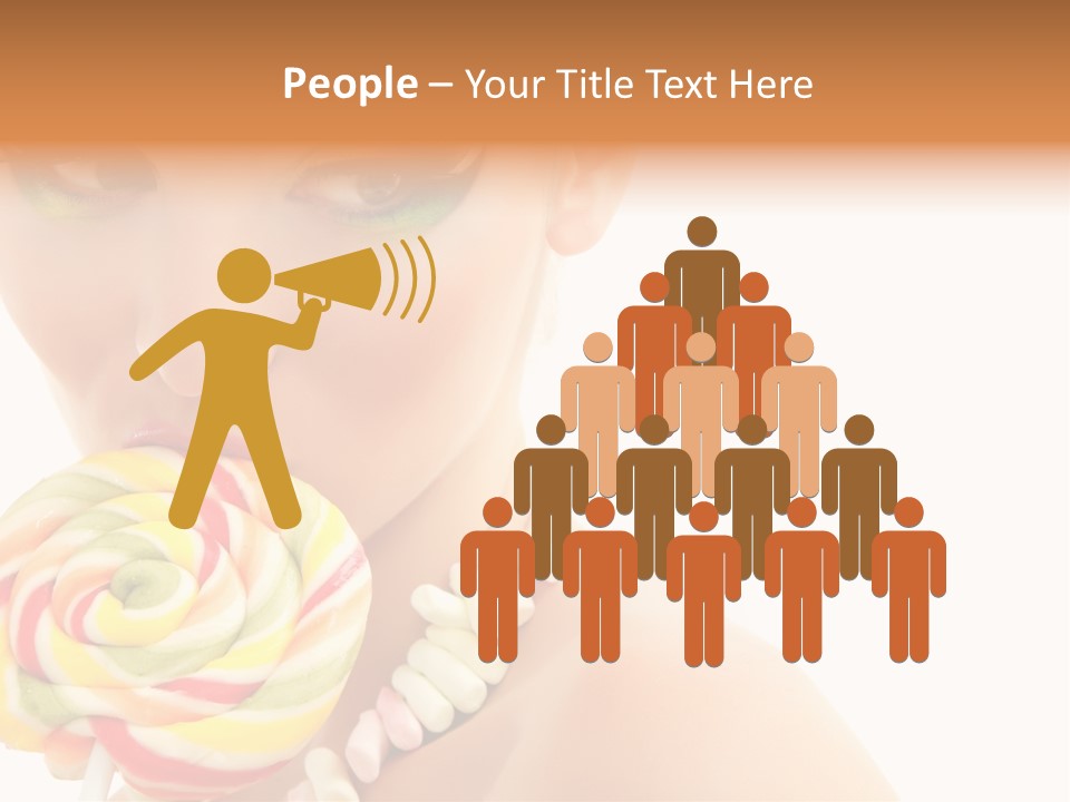 Pretty Colorful Laugh PowerPoint Template