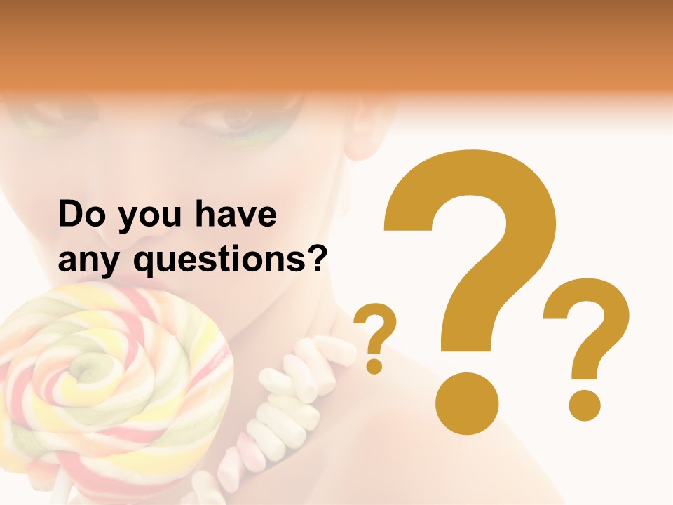 Pretty Colorful Laugh PowerPoint Template