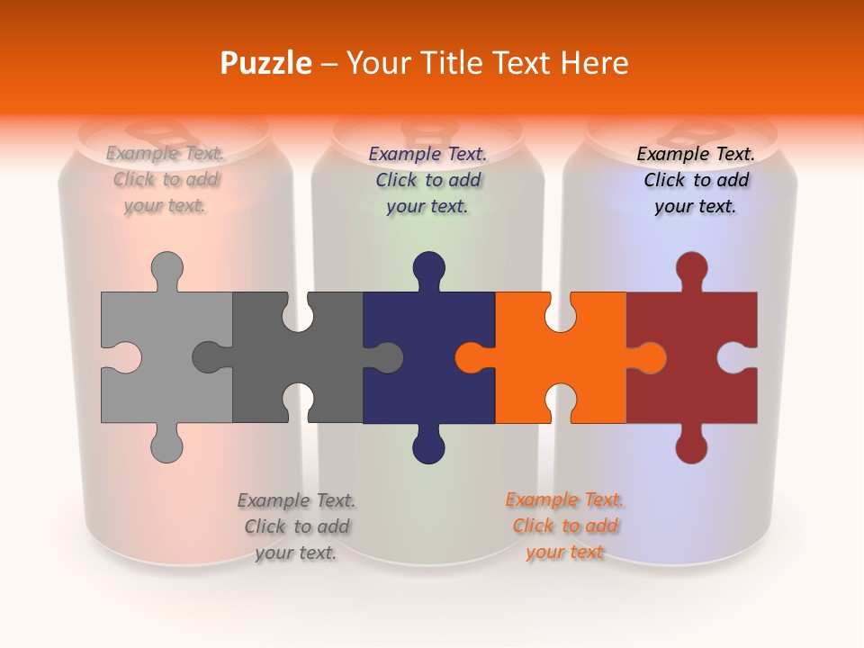 Tin Alcohol Metallic PowerPoint Template