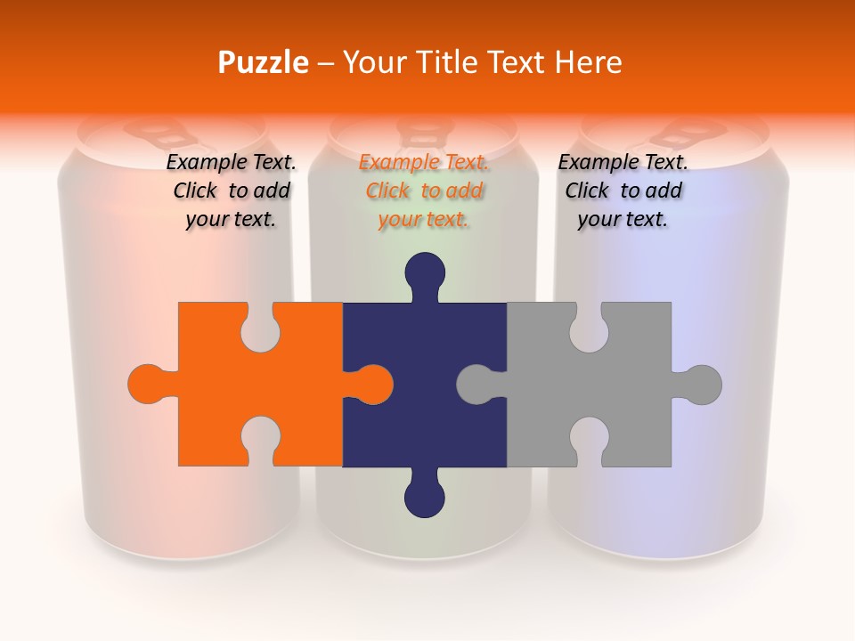 Tin Alcohol Metallic PowerPoint Template