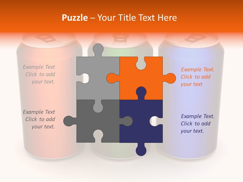 Tin Alcohol Metallic PowerPoint Template