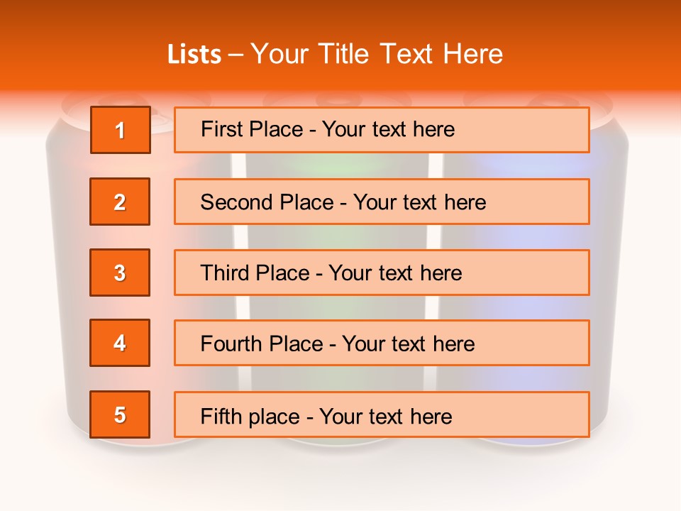 Tin Alcohol Metallic PowerPoint Template