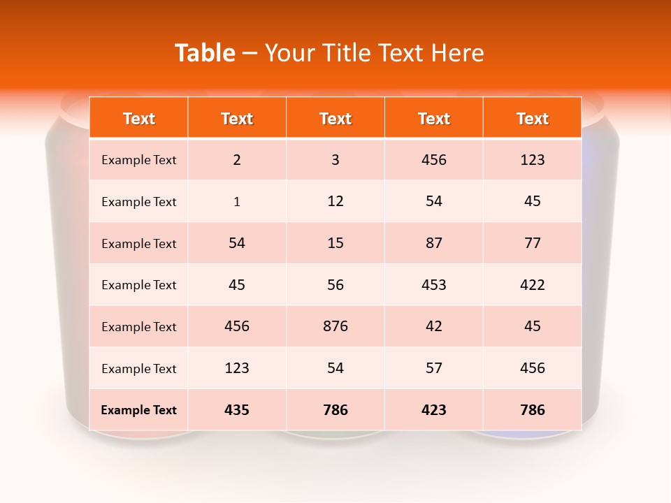 Tin Alcohol Metallic PowerPoint Template