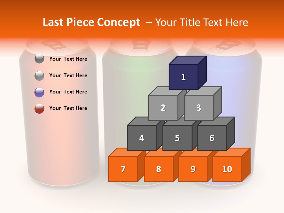 Tin Alcohol Metallic PowerPoint Template