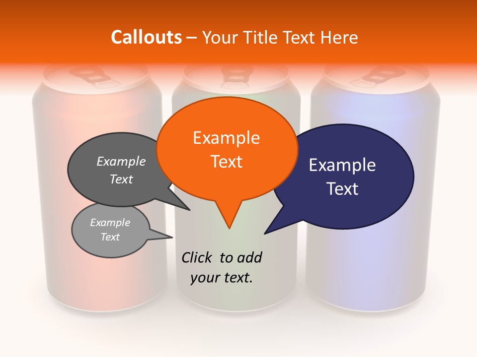 Tin Alcohol Metallic PowerPoint Template