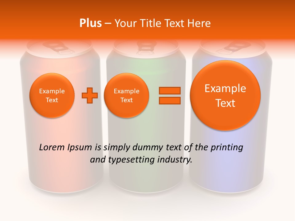 Tin Alcohol Metallic PowerPoint Template