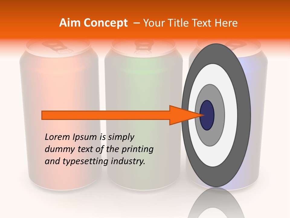 Tin Alcohol Metallic PowerPoint Template