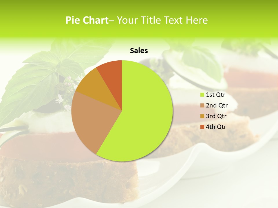 Fast Food Canap Appetizers PowerPoint Template