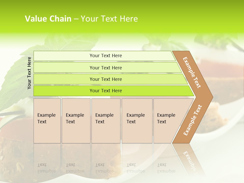 Fast Food Canap Appetizers PowerPoint Template