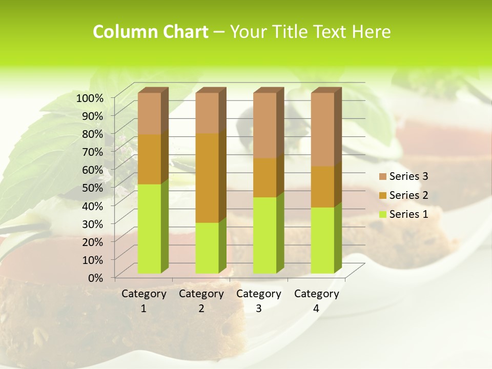 Fast Food Canap Appetizers PowerPoint Template