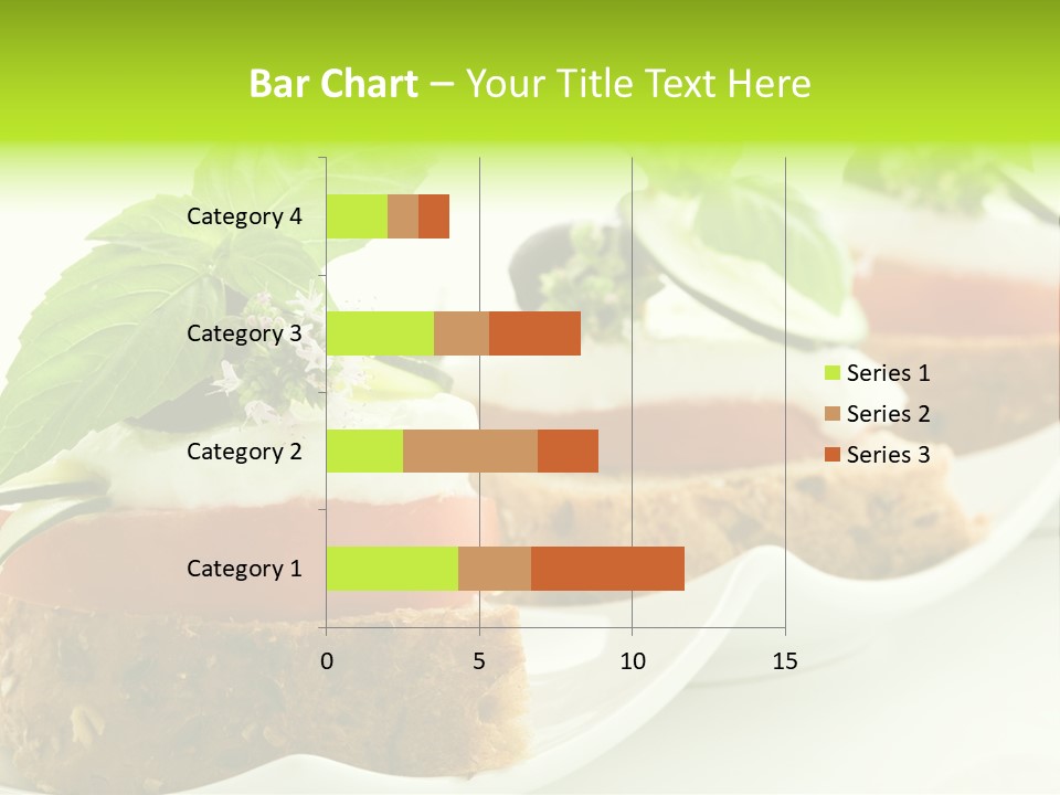 Fast Food Canap Appetizers PowerPoint Template