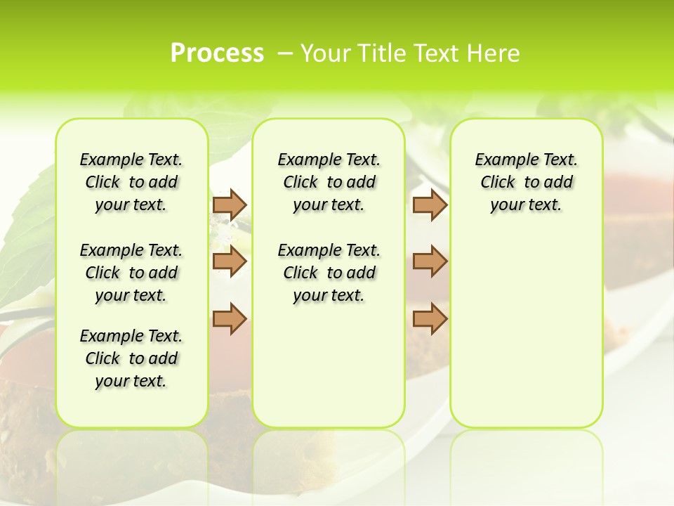 Fast Food Canap Appetizers PowerPoint Template