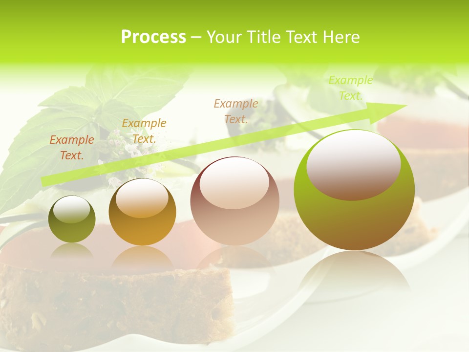 Fast Food Canap Appetizers PowerPoint Template