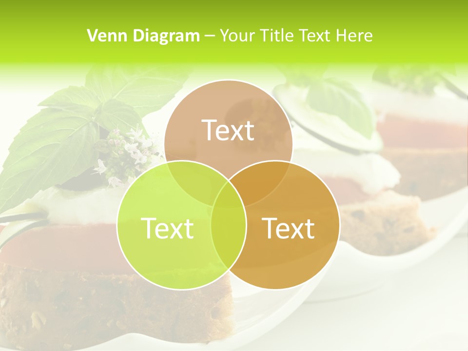 Fast Food Canap Appetizers PowerPoint Template