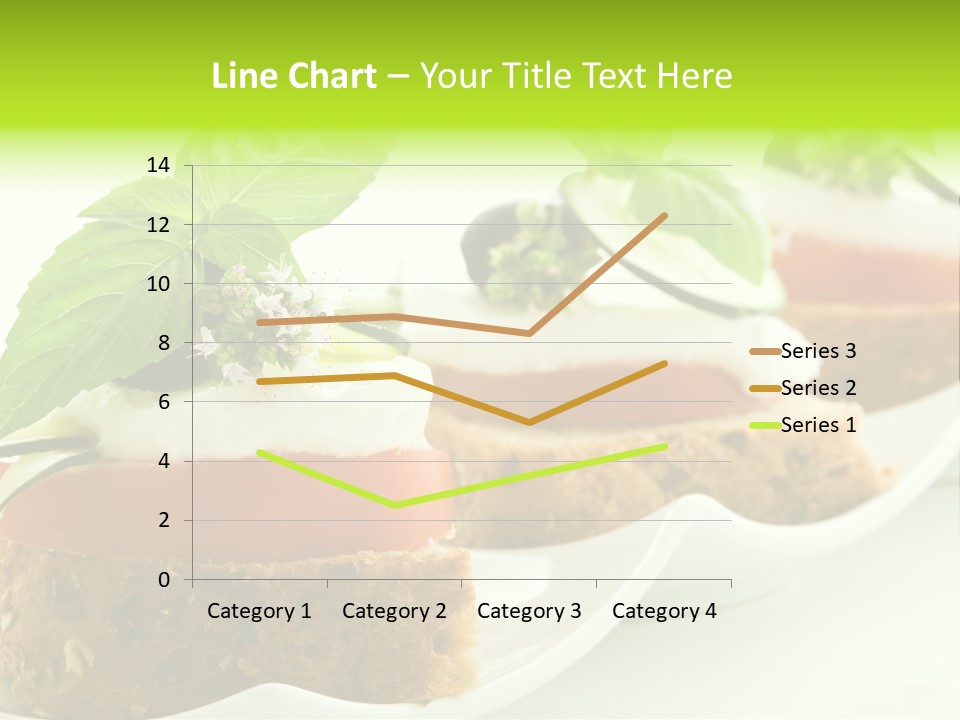 Fast Food Canap Appetizers PowerPoint Template
