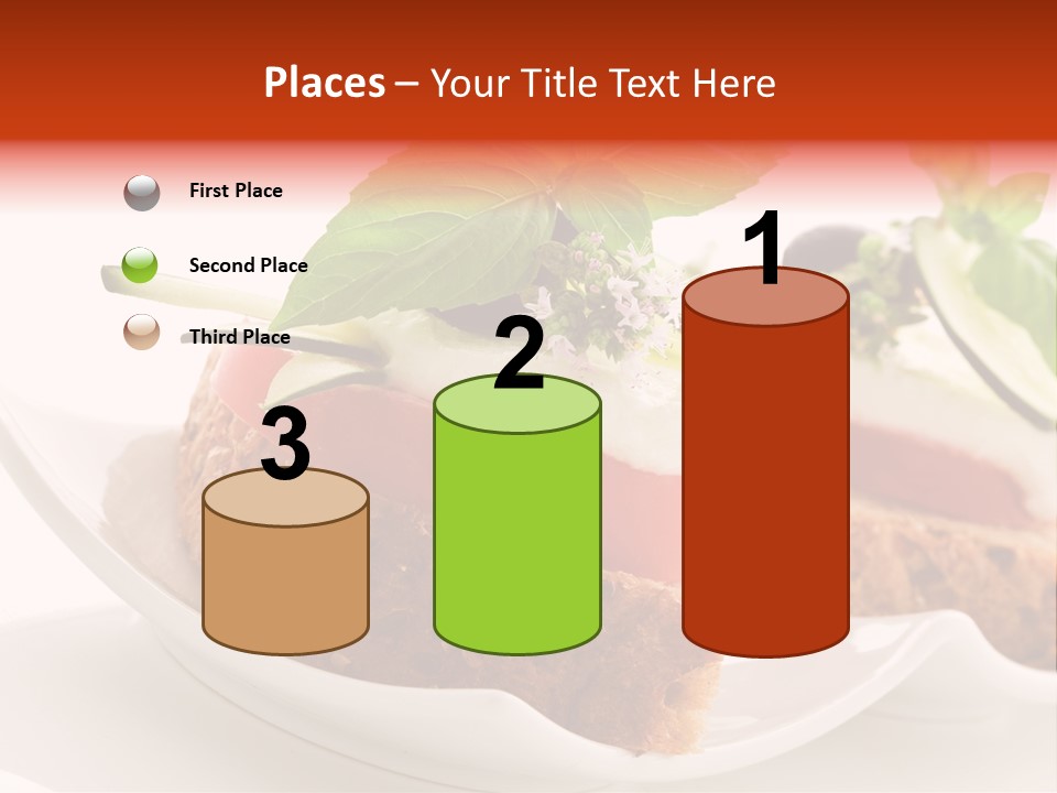 Light Cuisine Hardy Creative PowerPoint Template