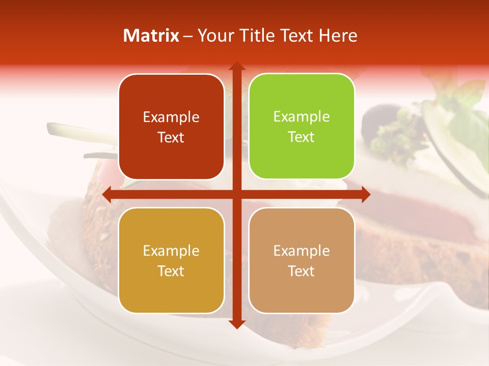 Light Cuisine Hardy Creative PowerPoint Template