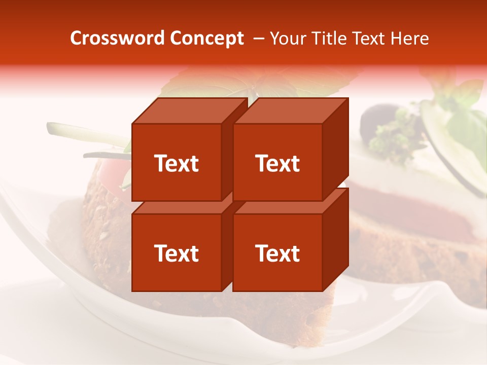 Light Cuisine Hardy Creative PowerPoint Template