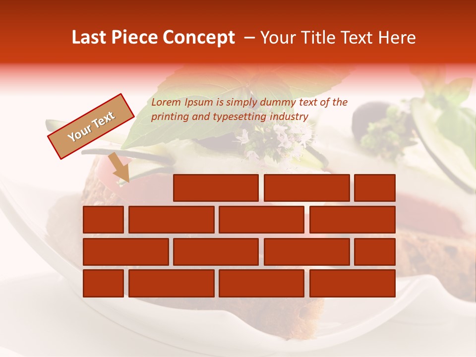 Light Cuisine Hardy Creative PowerPoint Template