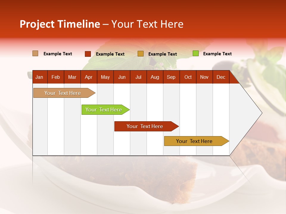 Light Cuisine Hardy Creative PowerPoint Template