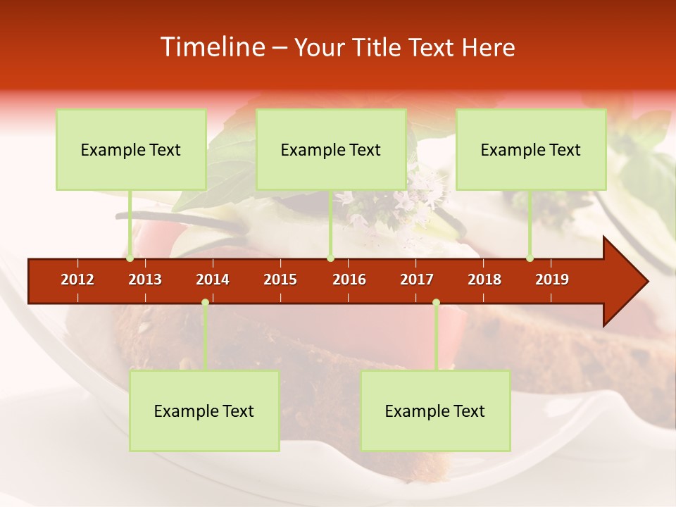 Light Cuisine Hardy Creative PowerPoint Template