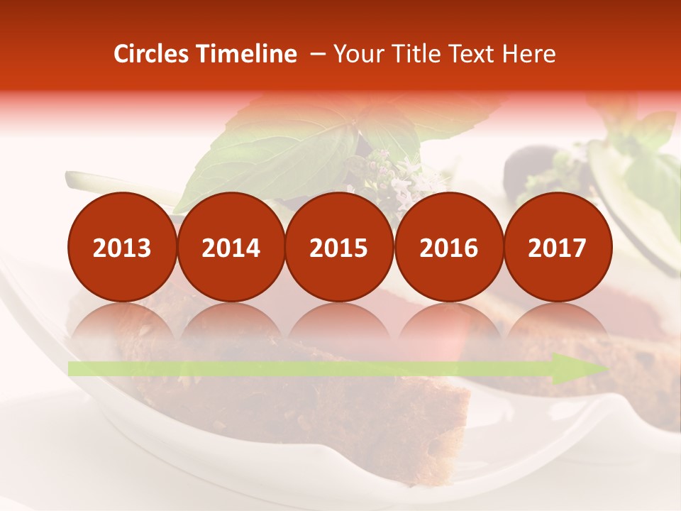 Light Cuisine Hardy Creative PowerPoint Template