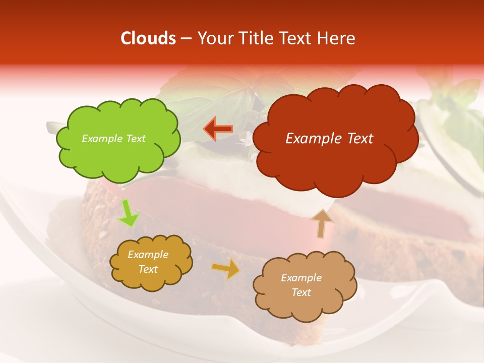 Light Cuisine Hardy Creative PowerPoint Template