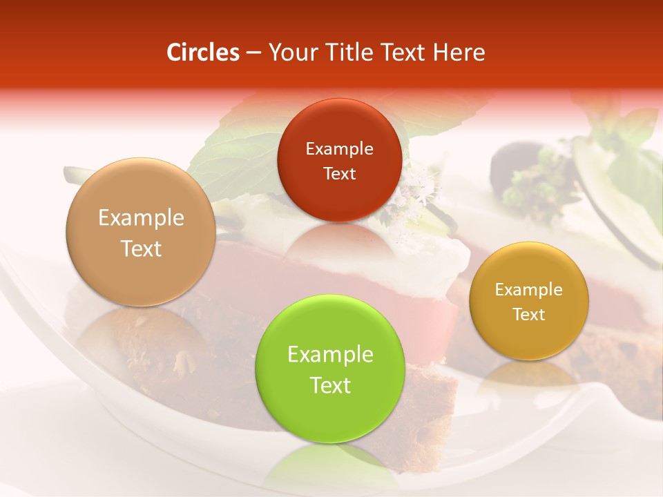 Light Cuisine Hardy Creative PowerPoint Template