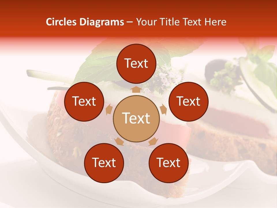 Light Cuisine Hardy Creative PowerPoint Template