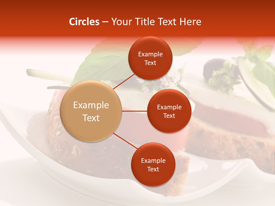 Light Cuisine Hardy Creative PowerPoint Template