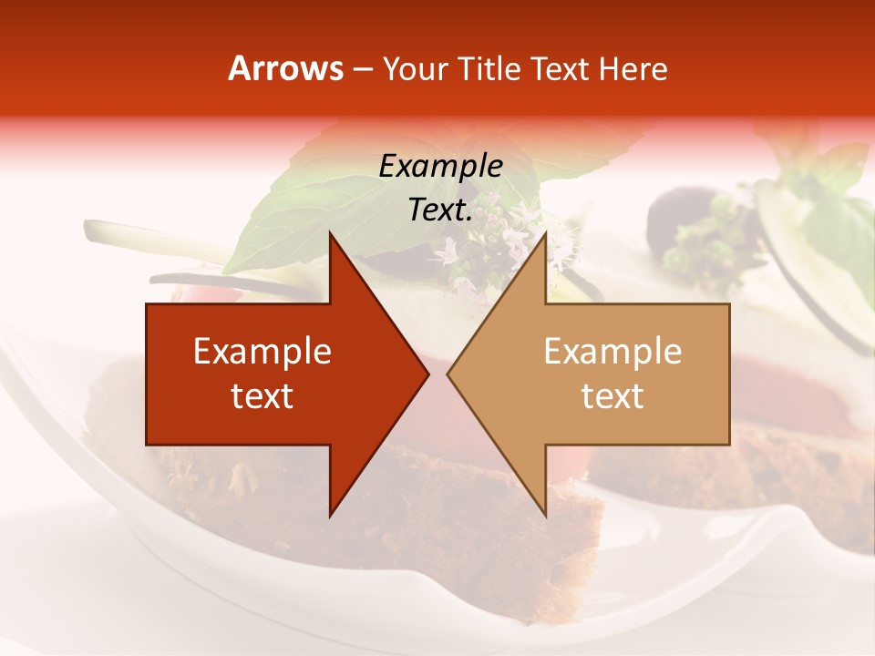 Light Cuisine Hardy Creative PowerPoint Template