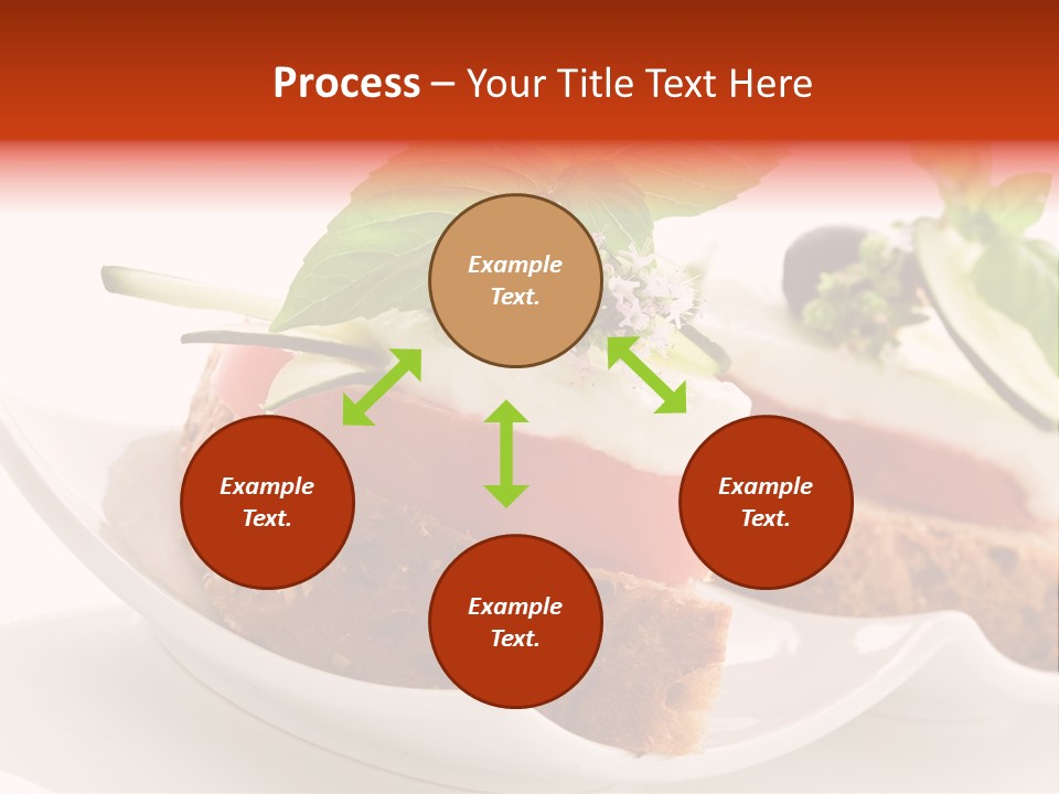 Light Cuisine Hardy Creative PowerPoint Template