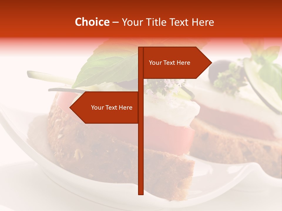 Light Cuisine Hardy Creative PowerPoint Template